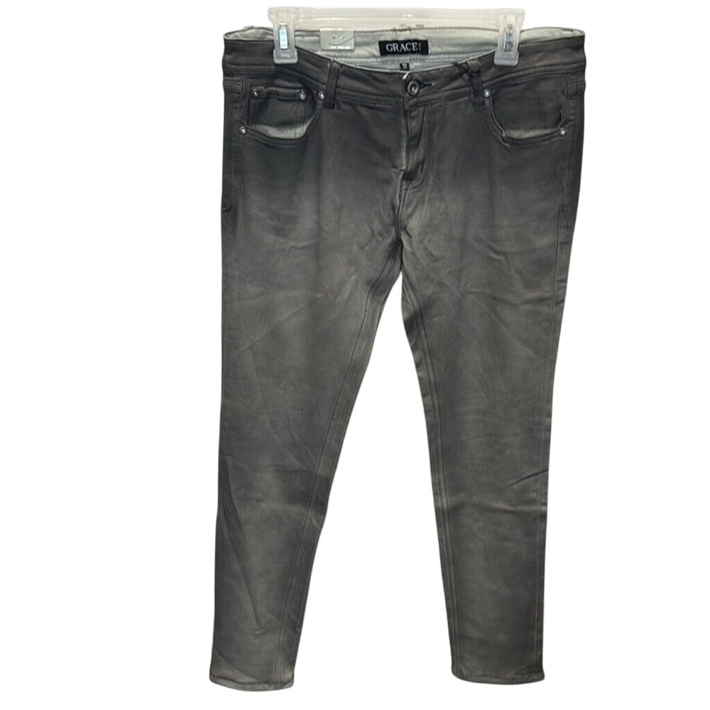 Grace in LA Jeans‎ Stretch Women's Size 31 Gray Ombre